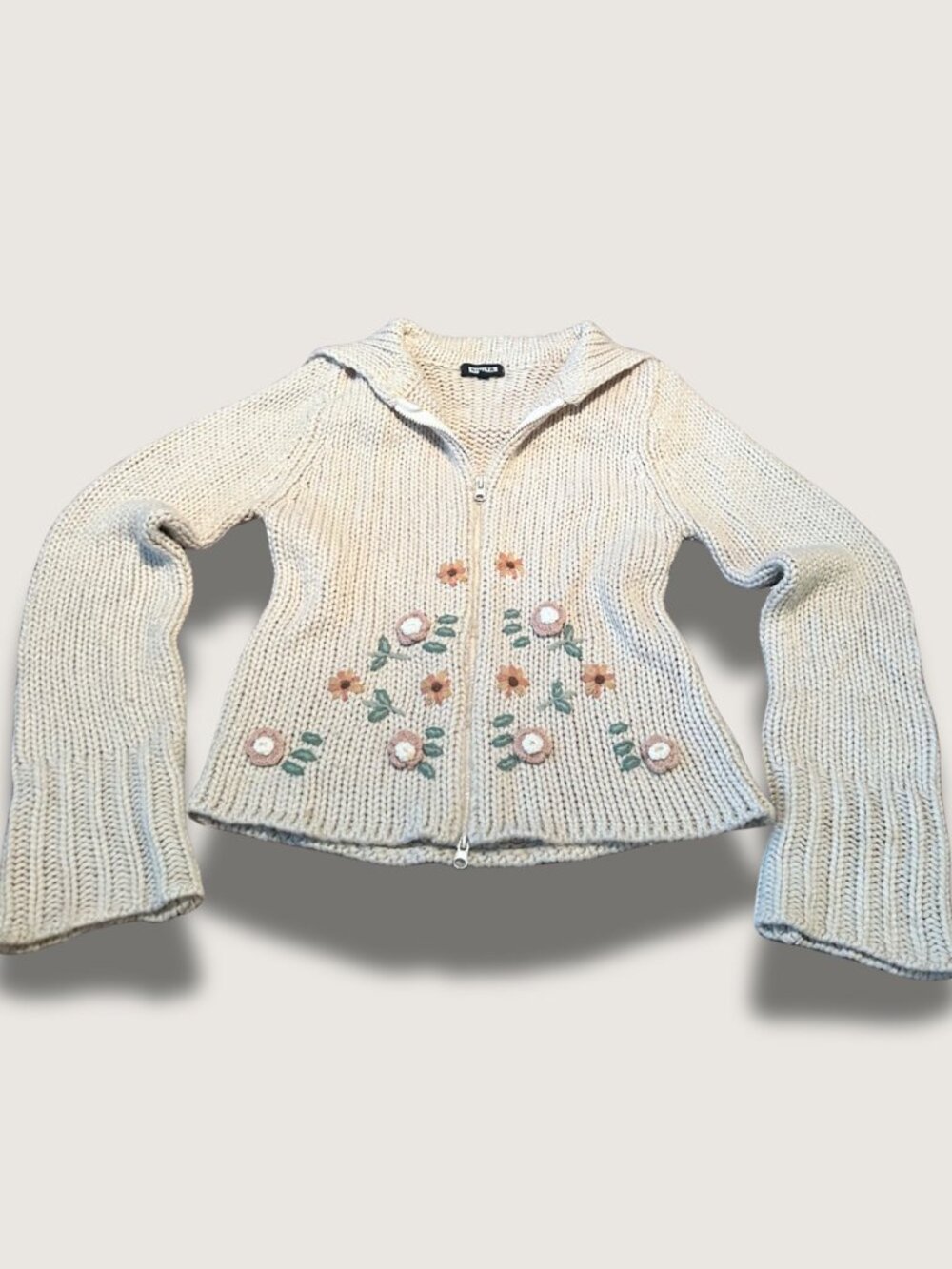 Vintage/Y2K Nikita (Full-Zip) Knit Sweater